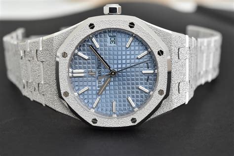 audemars piguet royal oak frosted gold selfwinding|audemars piguet royal oak openworked.